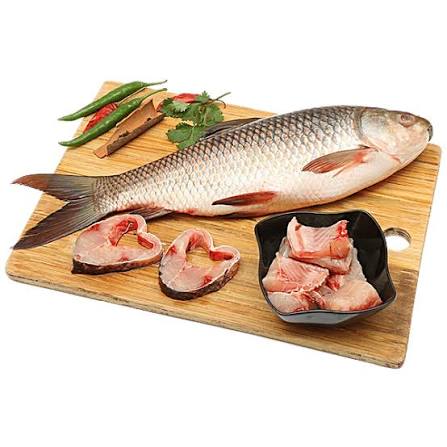 Rohu Curry Cut with head (Round Pcs)